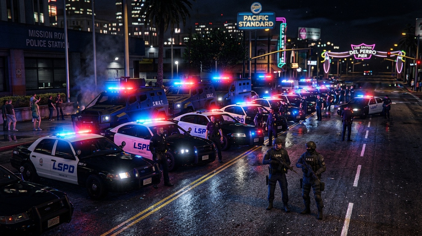 Active LSPD, EMS & Judicial System